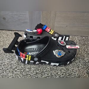 NASCAR Crocs Women's sz 7